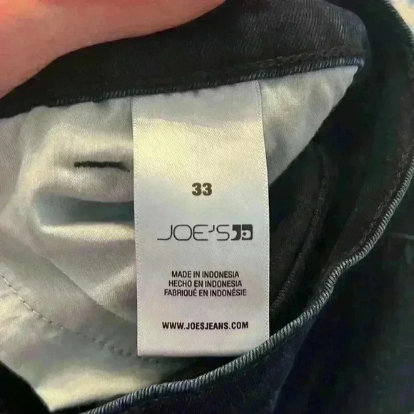 Joe’s Jeans The Brixton Straight Stretch Size 33x29 Dark Indigo Blue - Picture 5 of 9